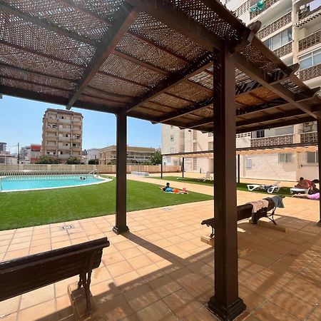 Apartamento 1ª Linea De Playa - Con Piscina Y Parking Playa de Gandia Экстерьер фото