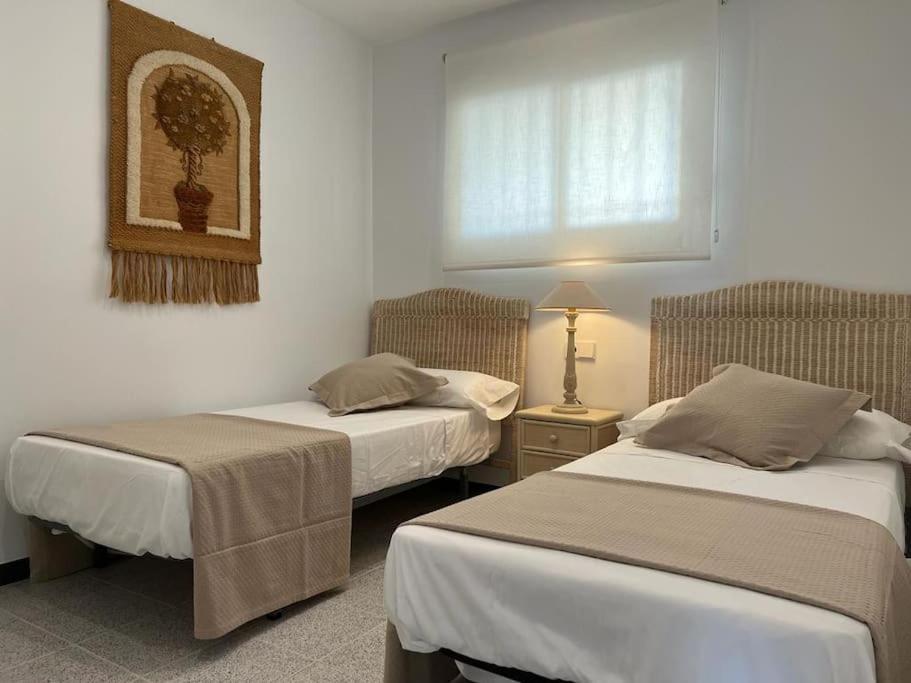 Apartamento 1ª Linea De Playa - Con Piscina Y Parking Playa de Gandia Экстерьер фото