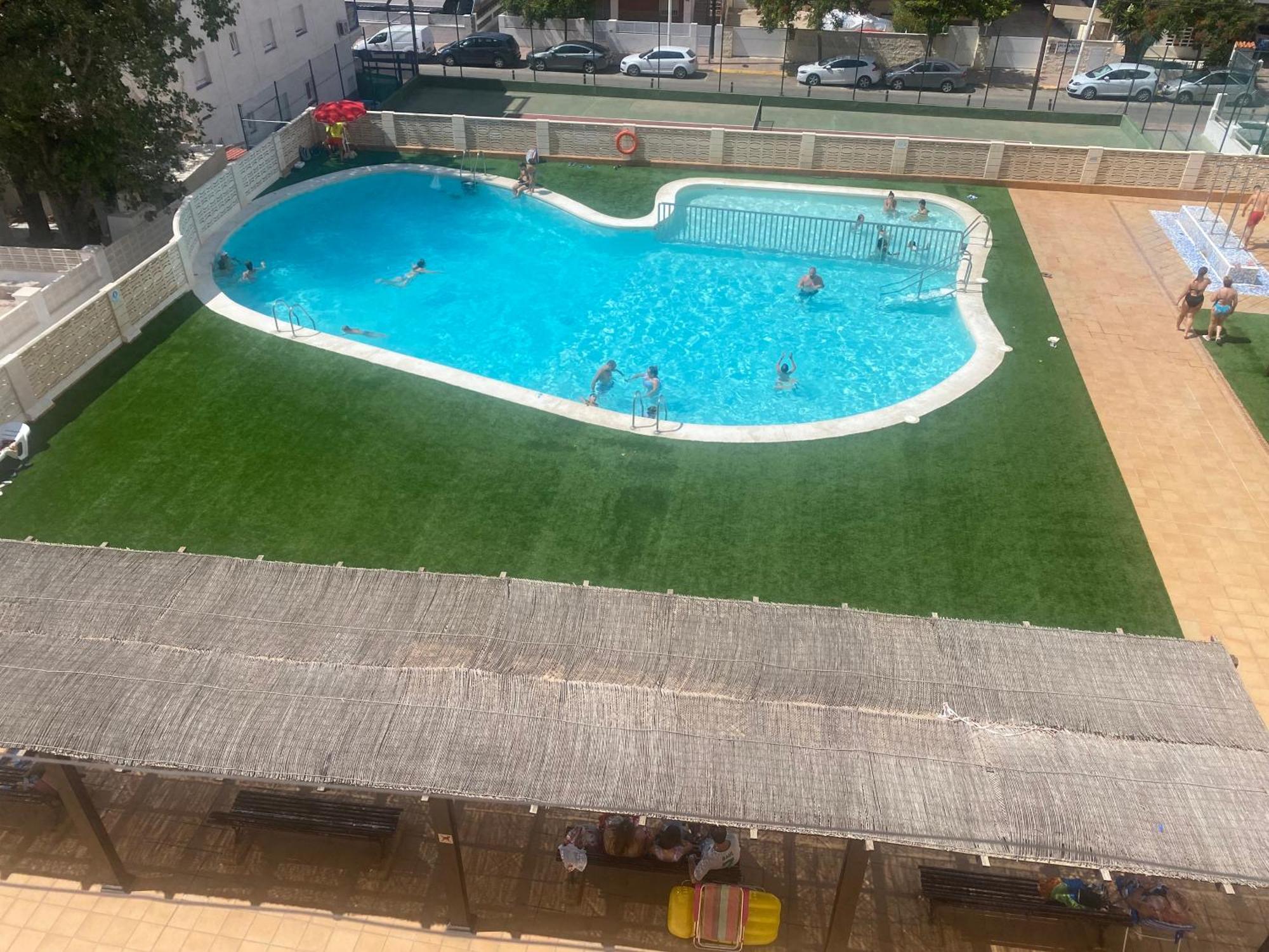Apartamento 1ª Linea De Playa - Con Piscina Y Parking Playa de Gandia Экстерьер фото